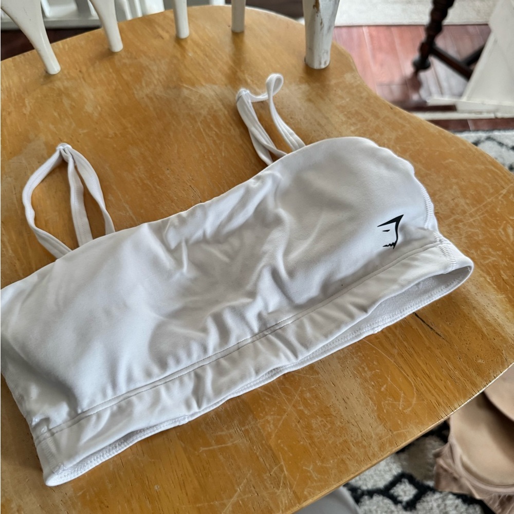 Gymshark White Sports Bra